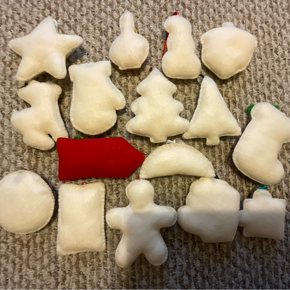 Hand-Crafted Felt Christmas Ornaments - Picture 2 of 16